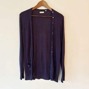 Women’s Martin + Osa Purple Cardigan Sweater, Size M, Preloved
